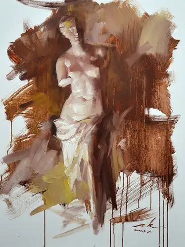 维纳斯-祝凯油画