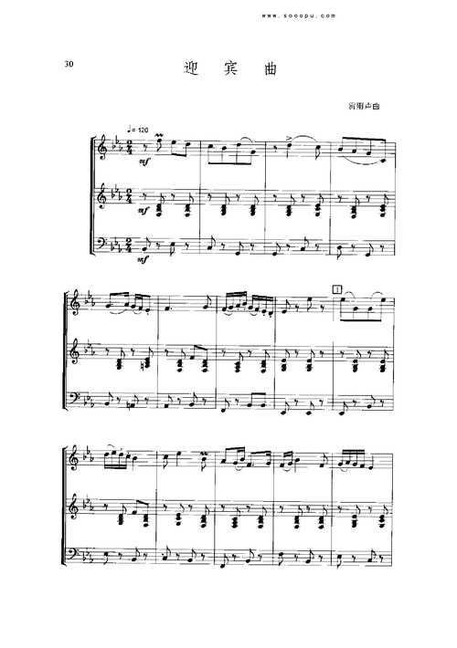 迎宾曲乐队类管弦乐