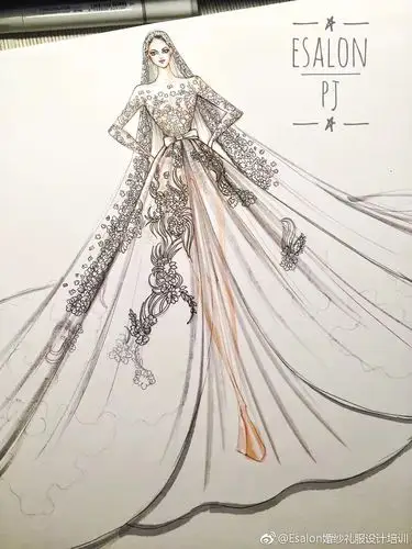 esalon婚纱礼服设计培训的照片   微相册