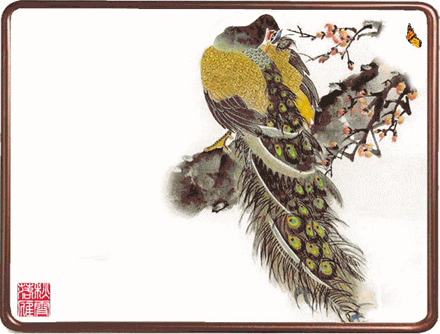 会动的花鸟画美极啦