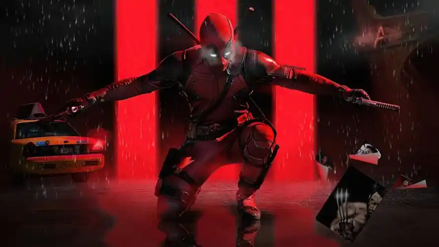 死侍32021电影5k高清海报图片