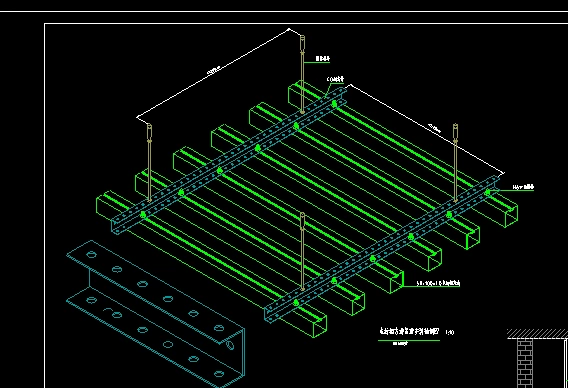 铝合金格栅吊顶
