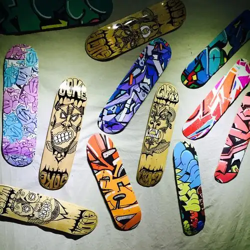 李敏兮 《freedom》——涂鸦在滑板上的设计应用 #青春答卷2015