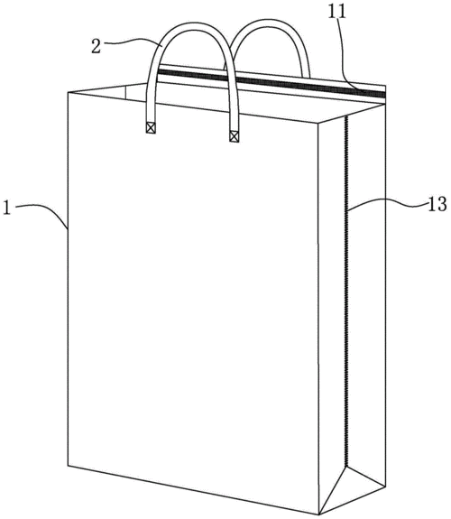 一次成型三层中空结构立体保温手提袋的制作工艺的制作方法