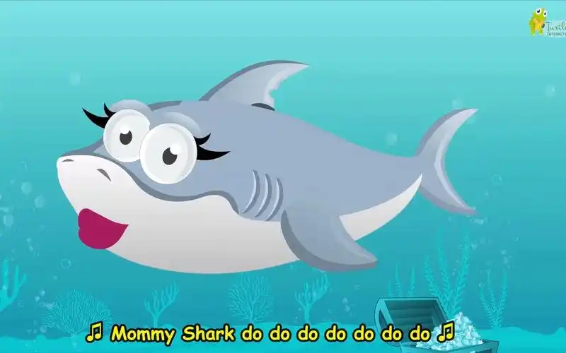 宝宝喜欢看的英语儿歌鲨鱼宝宝babyshark