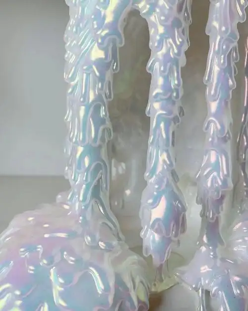 "融化的尖角果冻"——雕塑艺术家dan lam.