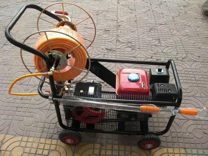 220v正品富士特fst担架式 手推式机动高压动力喷雾器打药机农用