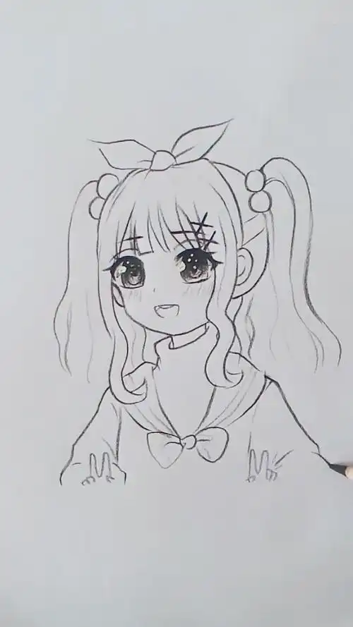 教你们画漫画的小姐姐