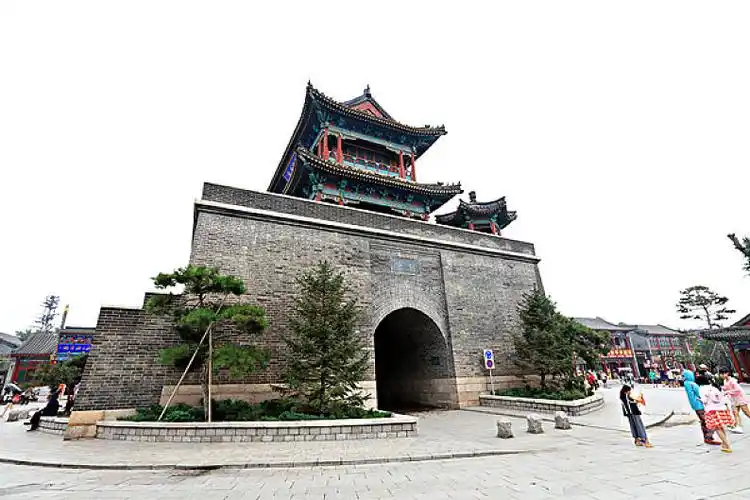 山海关钟鼓楼图片_山海关钟鼓楼高清图片_全景视觉