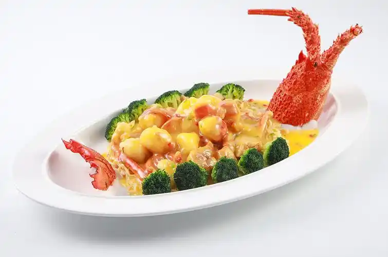 上汤黄油焗龙虾