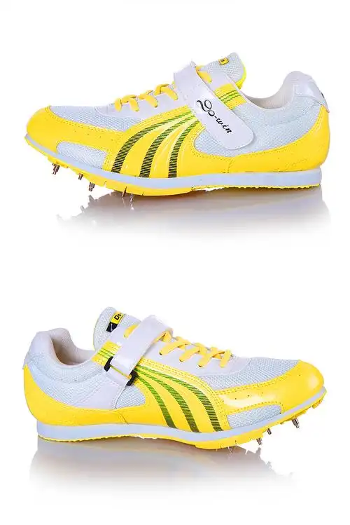 运动户外三级跳鞋跳高鞋技能撑杆跳定力跳远鞋钉子跑钉鞋