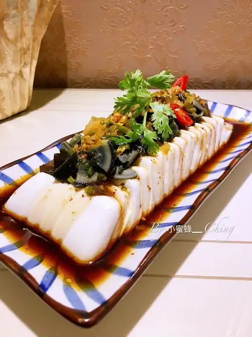 【最佳cp～】凉拌皮蛋豆腐78的做法