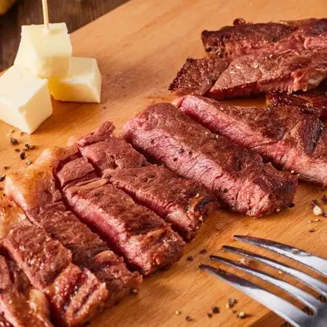 天谱乐食俄罗斯育肥250天黑安格斯上脑原切牛排180g 西餐食材进口牛肉