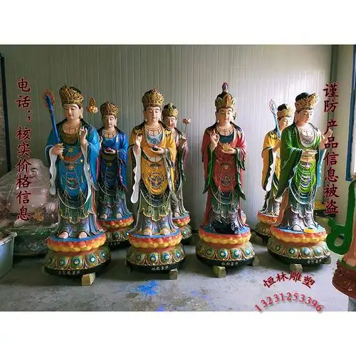 八大菩萨 普贤菩萨佛像2米纯铜铸造大型铸铜佛教寺庙供奉铜像批发