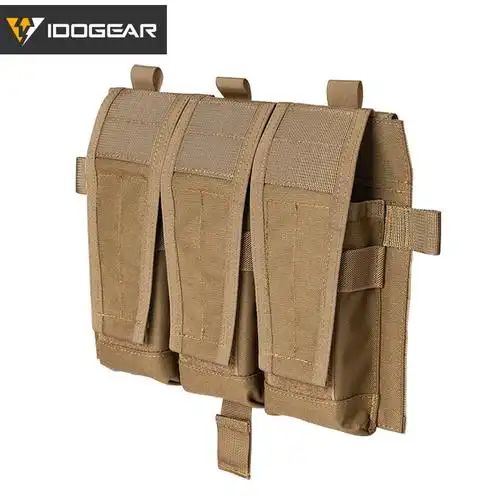 idogear小钢蝎 cp风格avs翻盖三联 战术背心5.