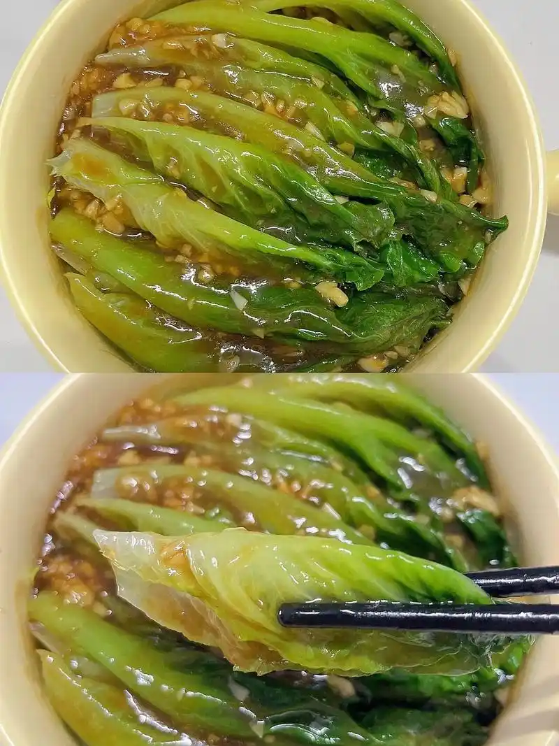 蚝油生菜是一道做法简单,鲜香味美的家常素菜.蚝油选 - 抖音