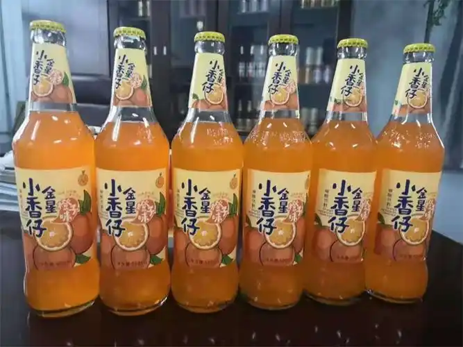 发现美酒金星小香仔橙子味碳酸饮料