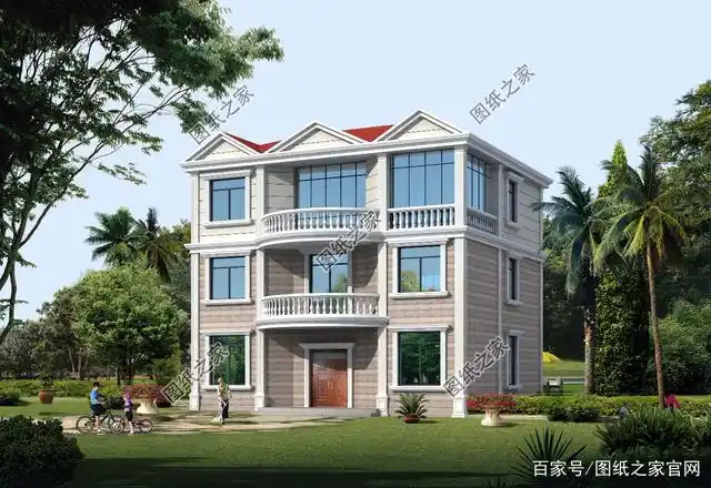 农村普通三层楼平面图,农村自建房好户型,喜欢的话就拿走