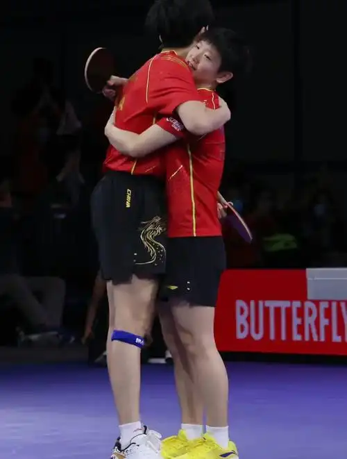 合照  怎么看怎么喜欢呀72157215#王楚钦孙颖莎 #乒乓球