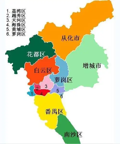 广州市地图