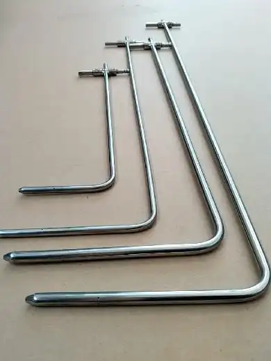 l型标准皮托管毕托管风速管不锈钢管配件