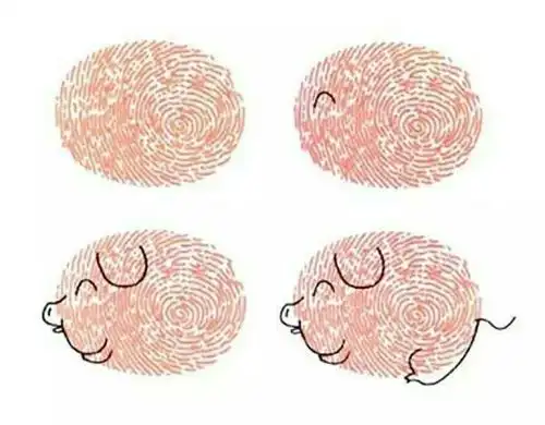 石幼宅家物语——有趣的手指印画