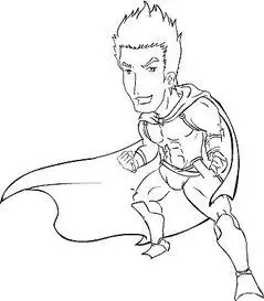 金刚狼简笔画 金刚狼简笔画怎么画