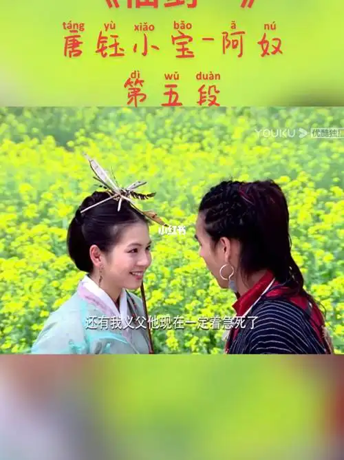 第六段30仙剑三阿奴唐钰小宝第三段33唐钰小宝:阿奴,我爱你,海枯石烂