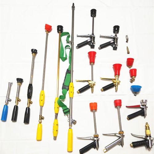 农用喷雾器打药机水枪可调雾化轴流高压喷枪担架式地埋旋转喷头