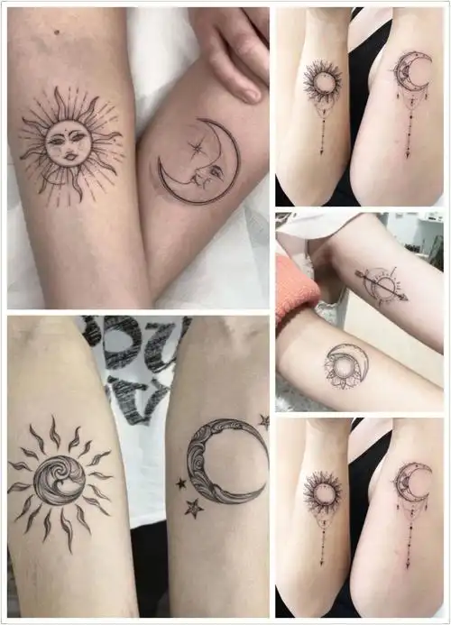 情侣纹身图案参考