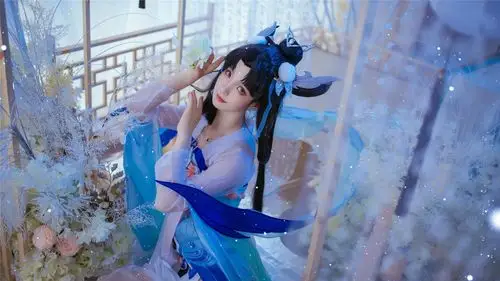 王者荣耀嫦娥如梦令cosplay高清壁纸