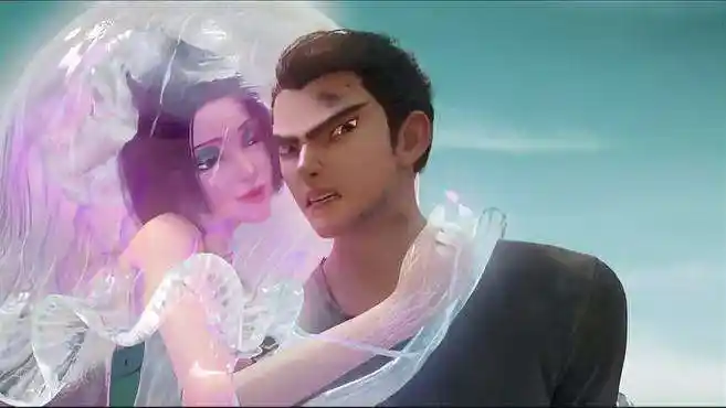 哪吒重生:妖艳水母精缠上哪吒,咱哪吒可是正人君子,不给她机会