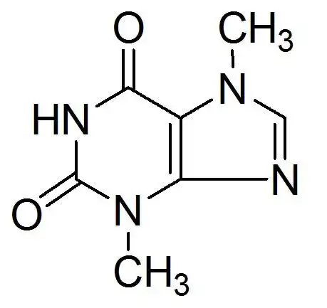 可可碱 theobromine c7h8n4o2 83-67-0