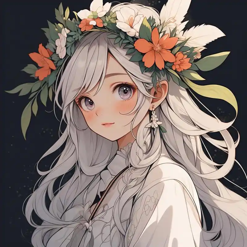 梦幻卡通女生头像9694