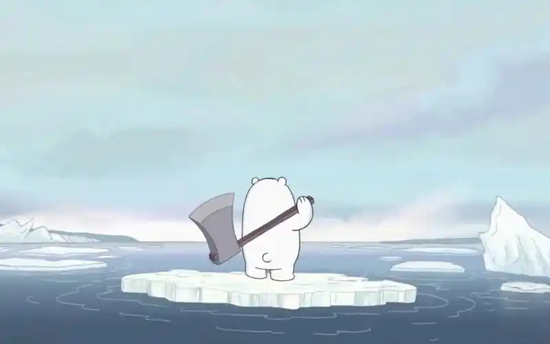 【咱们裸熊】白熊与尤利三(白熊被迫离开)