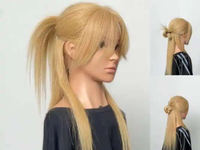 3款辣妹半扎发教程