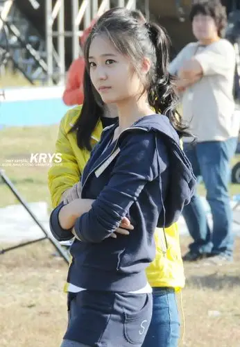 [郑秀晶][分享]150716 马尾晶早安 你依旧是记忆中的模样