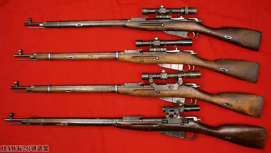罕见的苏联莫辛纳甘91/30 pe狙击步枪 美国华人挚爱收藏