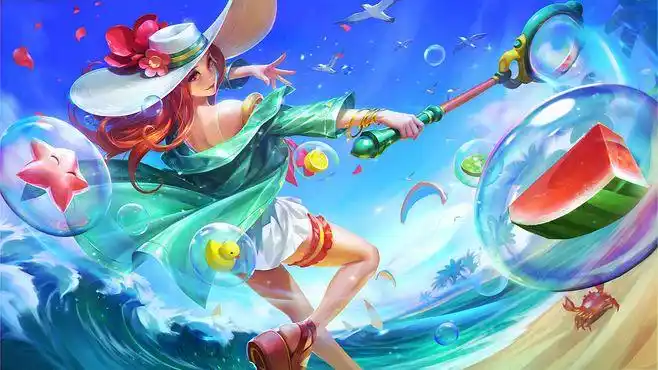 英魂之刃caliburofspirit小龙女梦幻夏语