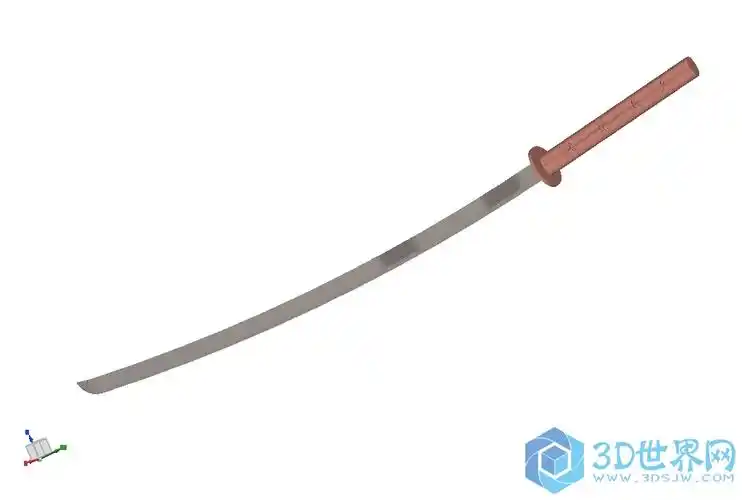 自己画了个武士刀比较简陋见笑了