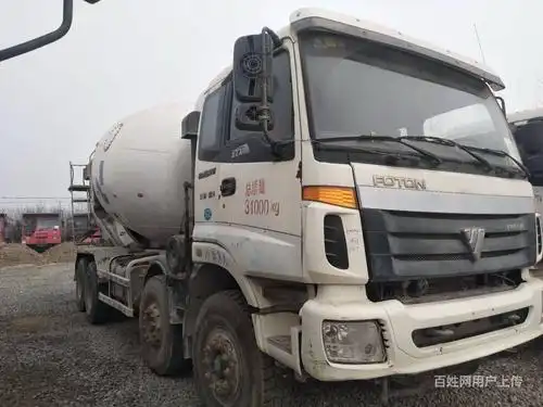 出售13年二手欧曼搅拌车 大16方 375马力