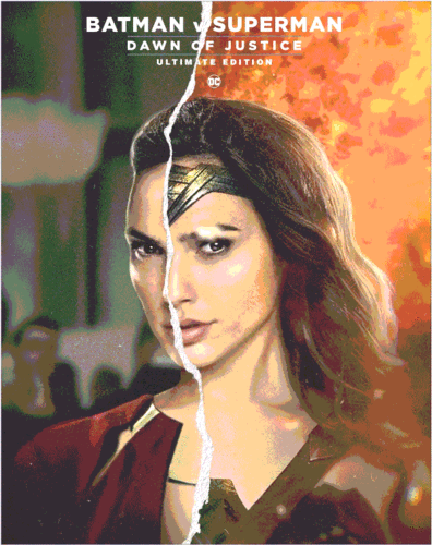 重制版《蝙蝠侠大战超人:正义黎明》 角色动态海报