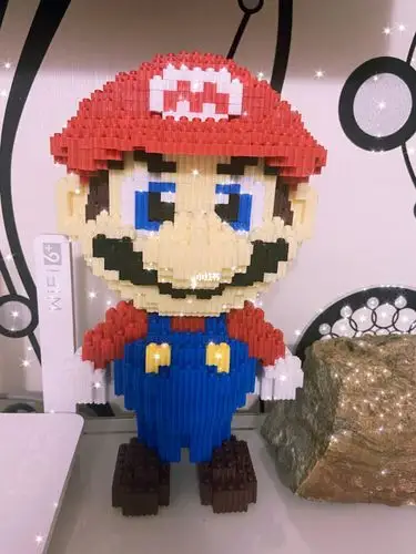 乐高微积木马里奥图纸