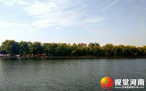 周口商水县阳城公园风光美如画
