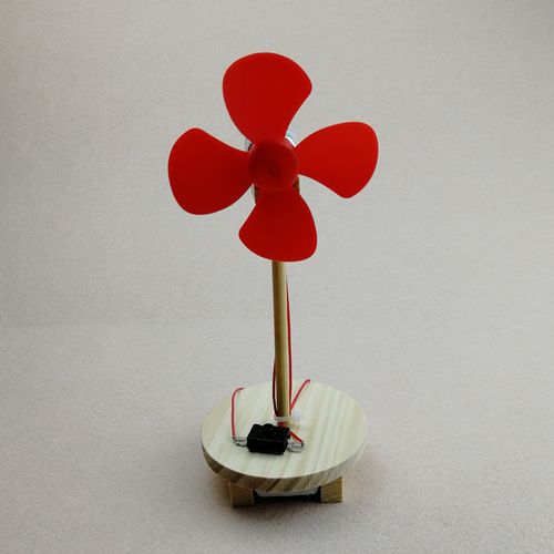 科技小制作小发明 小学生自制简易小电风扇科学实验手工材料包 - 儿童