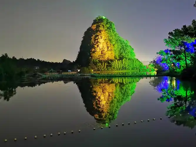 七星岩夜色 - 花粉随手拍夜景 花粉俱乐部