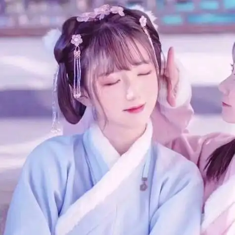 古风真人闺蜜头像虽未穿渡星河万顷但还是有幸与你相识