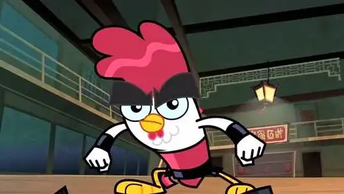 功夫鸡:鸡仔轻松的就打败了黑暗骷髅!