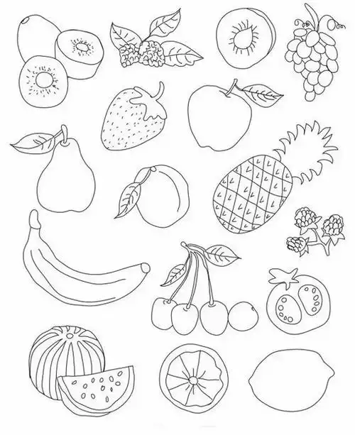 水果简笔画