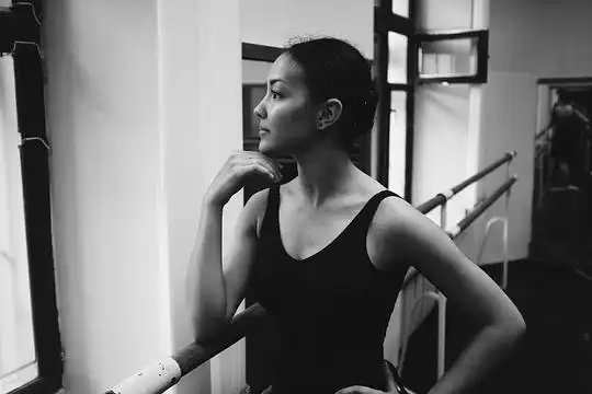 卡斯帕尔的相册-美丽的芭蕾女舞者 黑白系